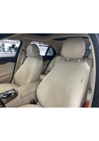 Mercedes Benz E180 Araca Özel Deri Oto Koltuk Kılıfı (550544863)