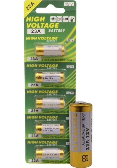 Ayt Powermaster Lr23a 12 Volt Kalın 23a Alarm Kumanda Pili 5'li Paket