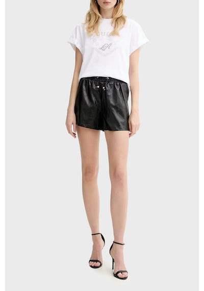 Guess Bayan T Shirt W6rı30 I3z14 G011 Beyaz BEYAZ