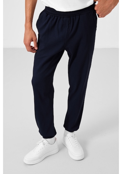 Tommylife Lacivert Standart Fit Dokuma Hafif Esnek Chino Erkek Pantolon - 82176 Lacivert