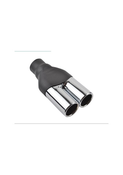 Leader Krom Egzoz Ucu Çiftli, Evrensel Uyumlu, 38-48 Mm Çap