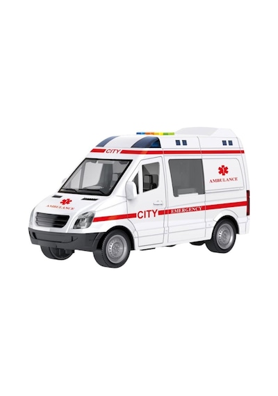 1:16 Sürtmeli Sesli Işıklı Ambulans / Polis Arabası