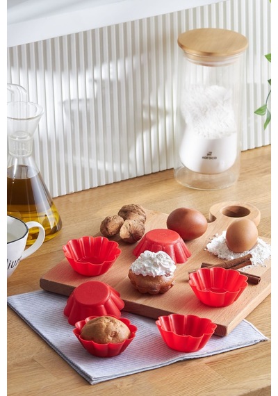 Karaca  6'lı Silikon Muffin Kalıbı