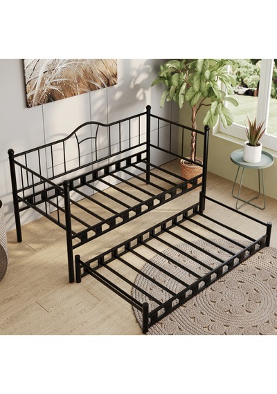 Missidea Kamelya Daybed Yavrulu Siyah Karyola 90x200 Cm 90 x 200 Missidea Kamelya Daybed Yavrulu Siyah Karyola 90x200 Cm 90 x 200