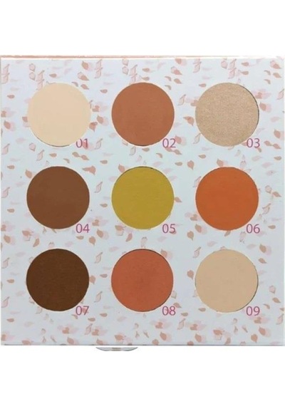 Cecile Rose Water Eyeshadow Palette Velvet Jungle Far Paleti