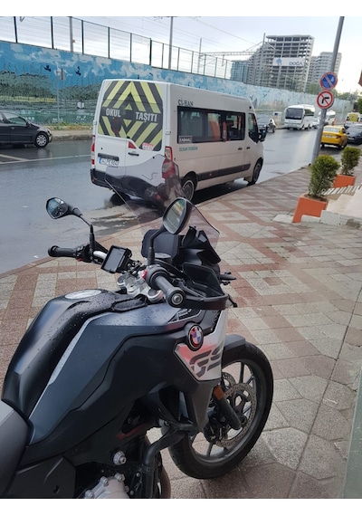 2018-24 Bmw F750 Gs Uzun Ön Cam Açık Füme Zeus 4Mm 52Cm F 750Gs
