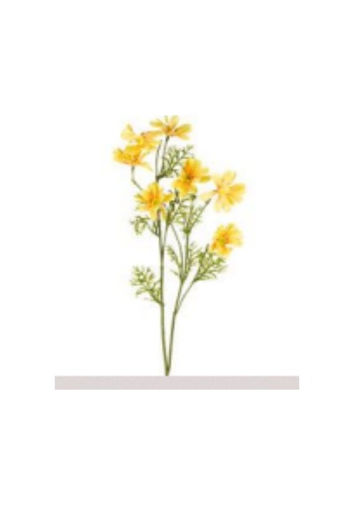 Yapay Çiçek Papatya Sarı 70 Cm. Çok Renkli