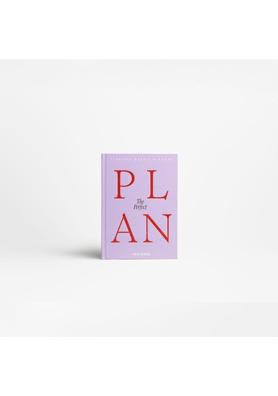 Tr Printworks Haftalık Ajanda, Menekşe - 15,7 X 22,5 Cm, 104 Sayfa - Tarihsiz Minimalist Gündem Ve Bez Kapaklı Yapı Genel