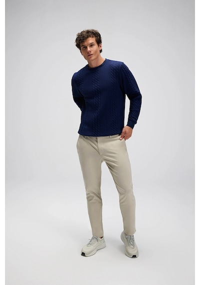 Ellesse Erkek Sweat Em623-nv Lacivert Lacivert