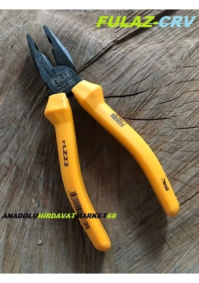 Fulaz Pense 180Mm Crv Çelik Kombine Pense Yakar Marka Ürünü