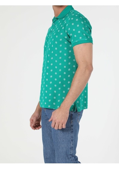 Colin's Erkek Kısa Kol Polo Tişört CL1052044_Q1.V1_GRN