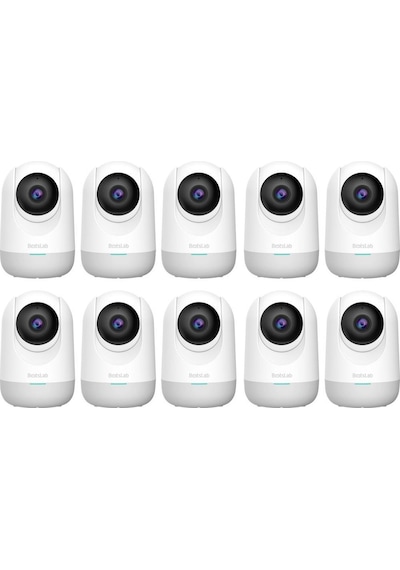 Botslab 360+ C211 2k Pro Large Bundle Wifi 360 Akıllı Güvenlik Kamerası Bebek Monitörü Evcil Hayvan Kamerası İç Mekan Kamerası Ip Kamera 10'lu Paket