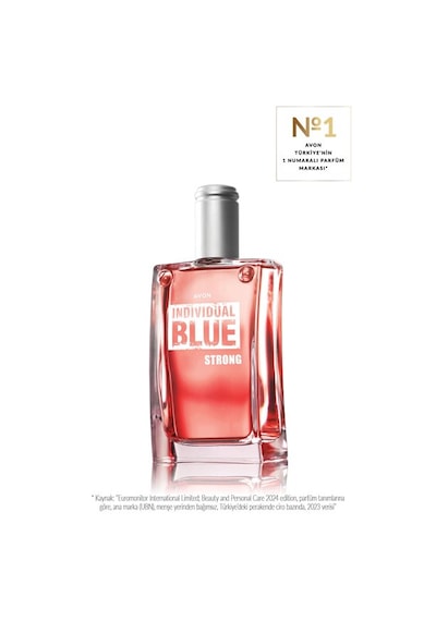 Avon Indıvıdual Blue Strong Erkek Parfüm EDT 3 x 100 ML