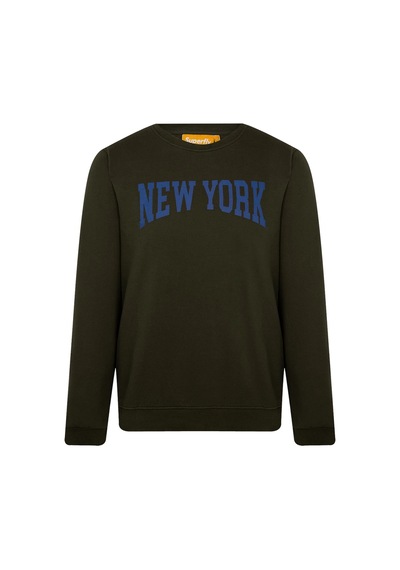 Superfly Men Sweat-6 Haki Erkek Sweatshirt Siyah