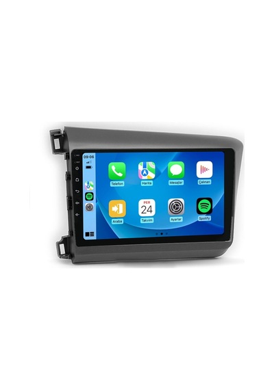Maitech M-t-c 332 Serisi Honda Civic Fb7 2012-2016 4+32gb Multimedya Teyp 9"