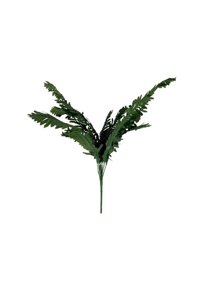 Yapay Çiçek 12 Yaprak Cycas Aşk Merdiveni Eğrelti Otu Sıkas Bitkisi 45 50cm Yapay Bitki