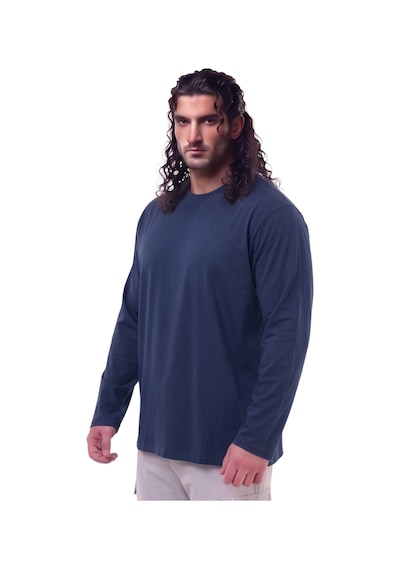 Erkek Büyük Beden 115 - 155 Kilo Arası Uygun Bedenli % 100 Pamuk Uzun Kol Bisiklet Yaka Sweatshirt Lacivert Erkek Büyük Beden 115 - 155 Kilo Arası Uygun Bedenli % 100 Pamuk Uzun Kol Bisiklet Yaka Sweatshirt Lacivert