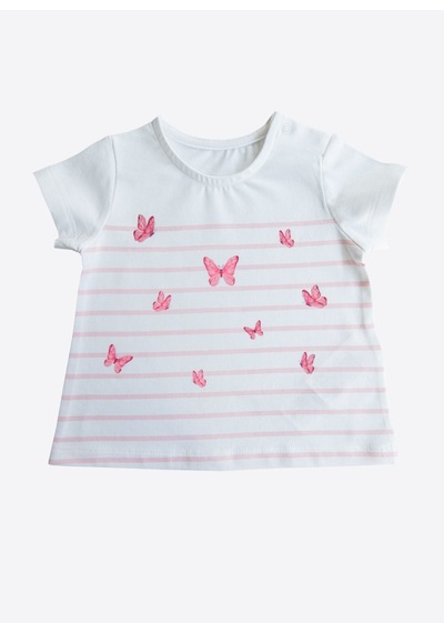 KitiKate Organik Nomi T-shirt Beyaz
