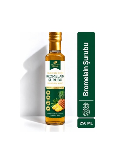 Bromelain Şurubu Beyyurdu Ananas Ekstreli Günlük Destek Şurubu 250 ML