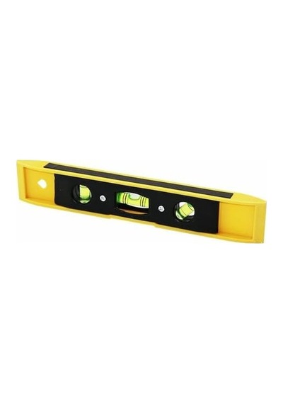 Aee Portatif Mini Su Terazisi 23 Cm 3 Gözlü Torpedo Level / Profesyonel İnşaat Ölçüm Aleti / Dayanıklı Ve