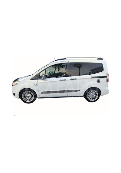 Ford Tourneo Courier Krom Cam Çıtası 2 Prç. 2014 ve Üzeri P.Çelik