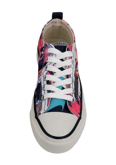 Kadın Vegan Çok Renkli Sneakers - Lollipop Riot Tasarım