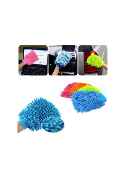 Mey İthalat Mikrofiber Araç Yıkama Eldiveni