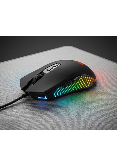 Smx-g68 Spear 7200 Dpı Rgb Ledli 7d Makrolu Siyah Drag Clik Gaming Oyu