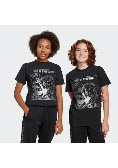 Adidas X Star Wars The Mandalorian Graphic Çocuk Tişört C-adıjd4547c40a00 Siyah
