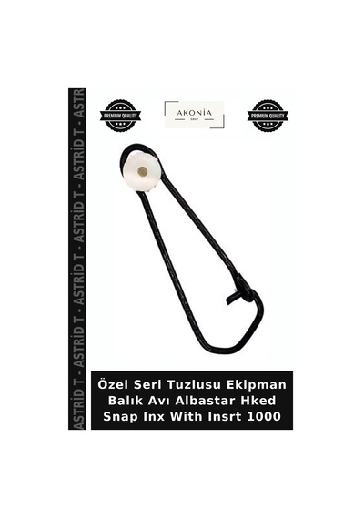 Özel Seri Tuzlusu Ekipman Balık Avı Albastar Hked Snap Inx With Insrt 1000 standart