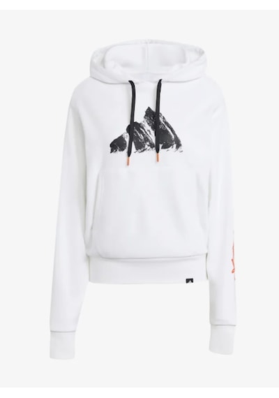 Adidas Jm6364 Terrex Snow Adventure Graphic Unisex Sweatshirt Beyaz