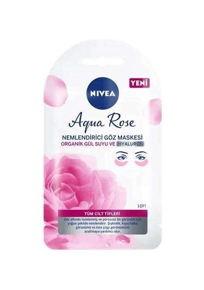 Nivea Aqua Rose Nemlendirici Göz Maskesi 1 Çift