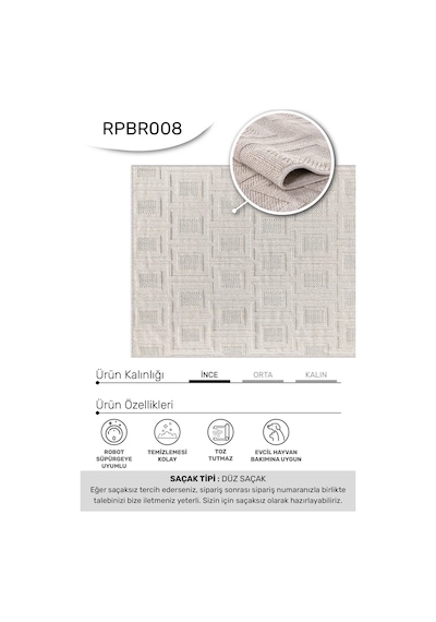 Youdayhomecollection Beren Model Halı 80x350 Çok Renkli
