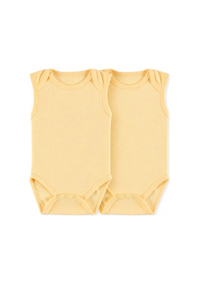 Mama Padre Basic Bebek Body - Sarı Renk %100 Pamuk Sarı - 907674084 Sarı
