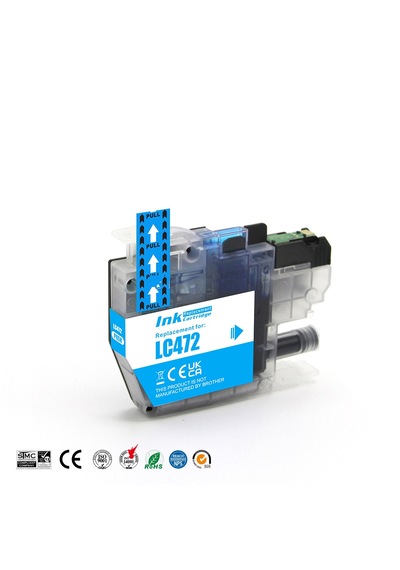 Brother Mfc-j2340dw - Mfc-j3540dw - Mfc-j3940dw Yazıcılara Uyumlu Lc472 Xl Yüksek Kap. Uyumlu, Kartuş Seti
