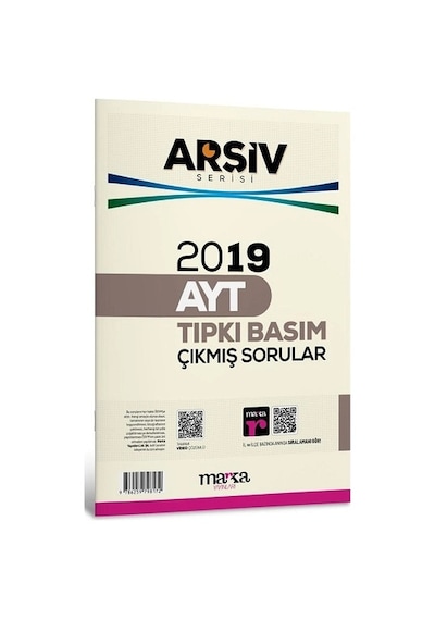 2019 Ayt Arşiv Serisi Tıpkı Basım Çıkmış Sorular Tamamı Video Çözümlü