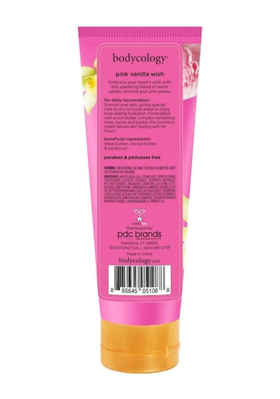 Bodycology Pink Wanilla Wish Vanilya Çiçeksi Kadın Vücut Kremi 227 G