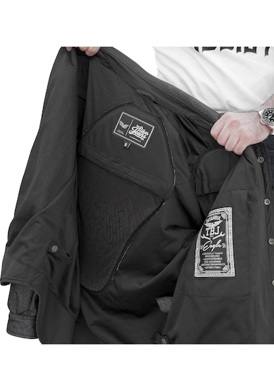 The Biker Jeans - Eagle Korumalı Motosiklet Gömleği