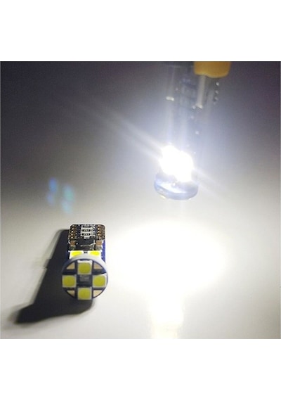 Femex Platinum Beyaz Ampul T10 12 Smd 3030 Chip Led Aktif Canbus