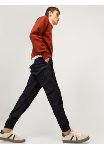 Jack & Jones Jack&jones 12258324 Jpstkane Jjroupe Jogger Cargo Pantolon Siyah