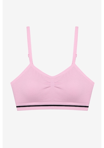 Penti Kız Çocuk Seamless Dikişsiz Açık Pembe Lila Kısa Üst