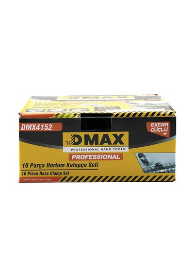 Dmax Dmx-4152 Metal Hortum Kelepçesi Seti 10 Adet- 12'li Paket Diger