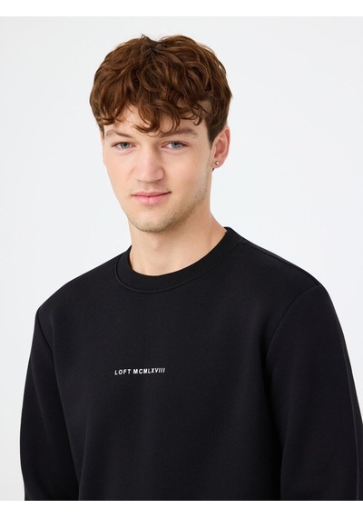 LOFT Regular Fit Erkek Sweatshirt Lf2034268 Q1.v1 Siyah