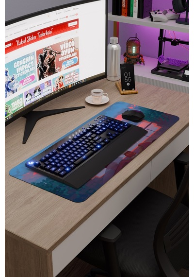Akira Anime V2 - 70x30 Xl Gaming Kauçuk Kaymaz Taban Mouse Pad Fare Altlığı