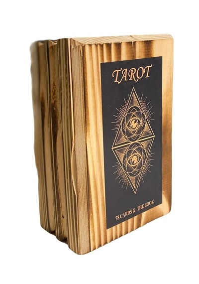 Tarot Kartları Ahşap Kutulu Kitapçıklı