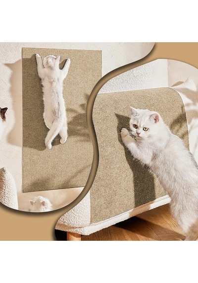 Tr Kedi Tırmalama Direği Matı, Kendinden Yapışkanlı Dellyy Kedi Çizik Mat, Tırmanma Kedi Kazıyıcı, Kendin Yap