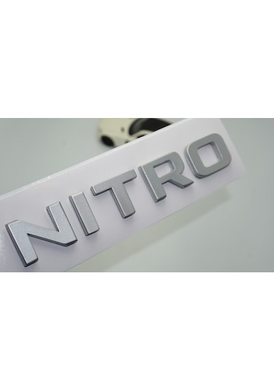 Dk Tuning Dodge Nitro Bagaj Gri Abs 3m 3d Yazı Logo Amblem