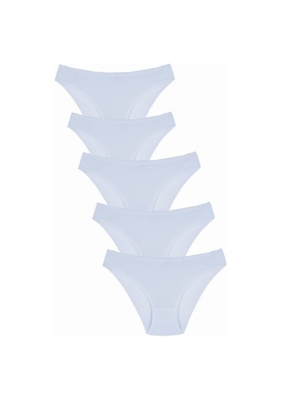 New Lilla 1001 Kadın 5'Lı Günlük Slip Külot (549351465)