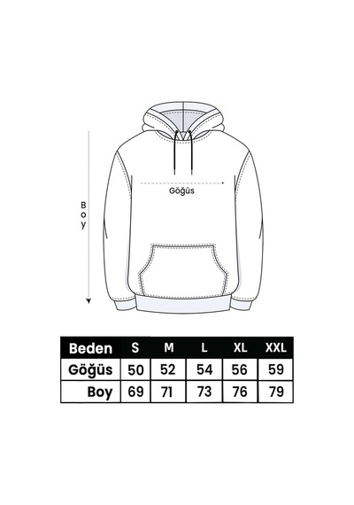 Medinenur Black Baskılı 2 Iplik Şardonlu Sweatshirt Siyah