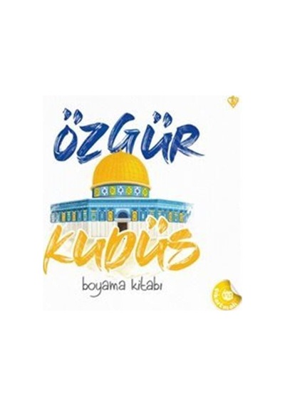 Özgür Kudüs Boyama Kitabı Özel Çıkartmalı
